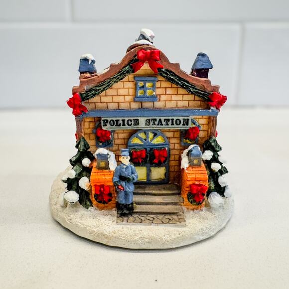 1996 Crystal Falls Village - The Post Office - Miniature Village Collection - Picture 10 of 10